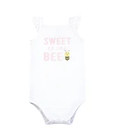 Hudson Baby Girls Bodysuit, Short and Sock