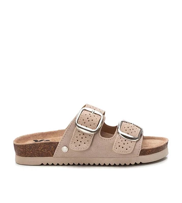 Women's Suede Slip on Sandals By Xti