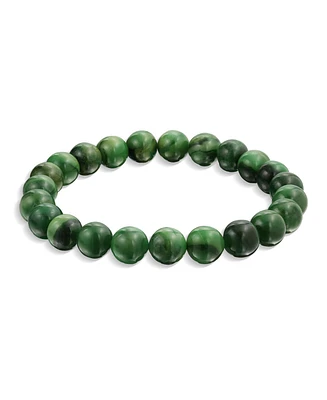 Bling Jewelry Natural Multi Color Round Beads 8MM Strand Stackable Stretch Bracelet