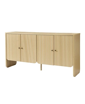 Modern Martha 63"Wide 4 door Sideboard