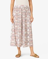 Cable & Gauge Women's Wide Leg Crop Pant