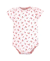 Hudson Baby Girls Cotton Bodysuits 3-Pack, Life Is Sweeter Tutu