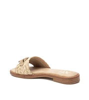 Women's Raffia Slide Sandals By Xti