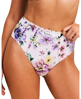 Adore Me Women's Valcea Swimwear High Rise Bikini Bottom