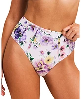 Adore Me Women's Valcea Swimwear High Rise Bikini Bottom
