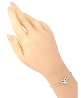 Devata Butterfly Chain Bracelet, 7.0 in adj to 8.0 in