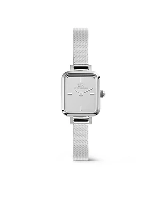 Daniel Wellington Women's Analog Silver Tone Stainless-Steel Watch, 16mm