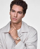 Daniel Wellington Men's Analog Rose Gold-Tone Stainless Steel Watch