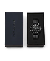 Daniel Wellington Men's Analog Black Stainless-Steel Watch, 40mm