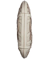 Donna Karan New York Baldwin Woven Leather Floral Shoulder Bag