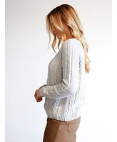 Able Women's Claudette Fisherman Sweater