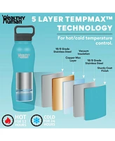 Curve Stainless Steel Bottle: 21oz