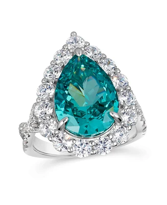 Anna Zuckerman Gia Pear Shaped Cocktail Ring