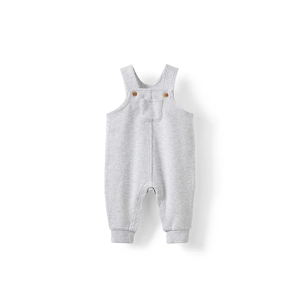 Cotton On Baby Boys Waffle Dungaree