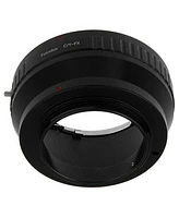 Fotodiox Lens Mount Adapter for Contax/Yashica (Cy) Slr Lens to Fujifilm Fuji X-Series Mirrorless Camera Body