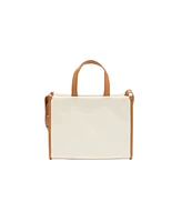 Lacoste Women's Canvas Top Handle Tote Bag