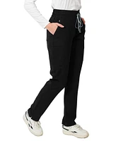 Medgear Women's Ariana Mid-rise Slim Straight Scrub Pant