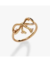 Alex and Ani Coquette Bow Ring