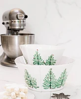 Vietri Lastra Holiday Large Stacking Serving Bowl