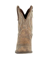 Crush by Durango Women's Distressed Shortie Western Boot