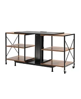 Patricio Flexible Tv Stand with Power Outlets