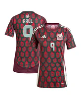 Adidas Women's Raul Jimenez Burgundy Mexico National Team 2024 Home Replica Player Jersey