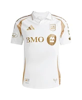 Adidas Men's Denis Bouanga White Lafc 2025 Secondary Authentic Player Jersey