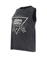 Concepts Sport Women's Charcoal Florida Gators Distressed Market French Terry Tank Top