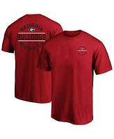 Fanatics Men's Red Georgia Bulldogs Big Tall Fast Break 2 Hit T-Shirt