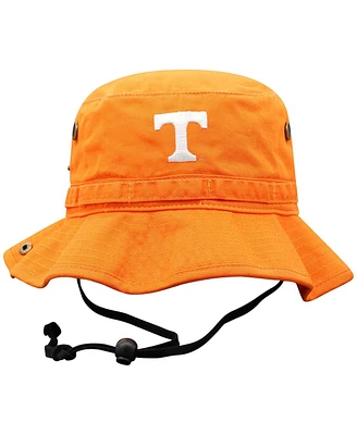 Top of the World Men's Light Orange Tennessee Volunteers Angler Washed Bucket Hat