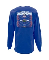 Blue 84 Men's Royal Florida Gators 2025 Ncaa Basketball National Champions Long Sleeve T-Shirt