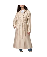 Bernardo Women's Golden Luster Double Breasted Trench