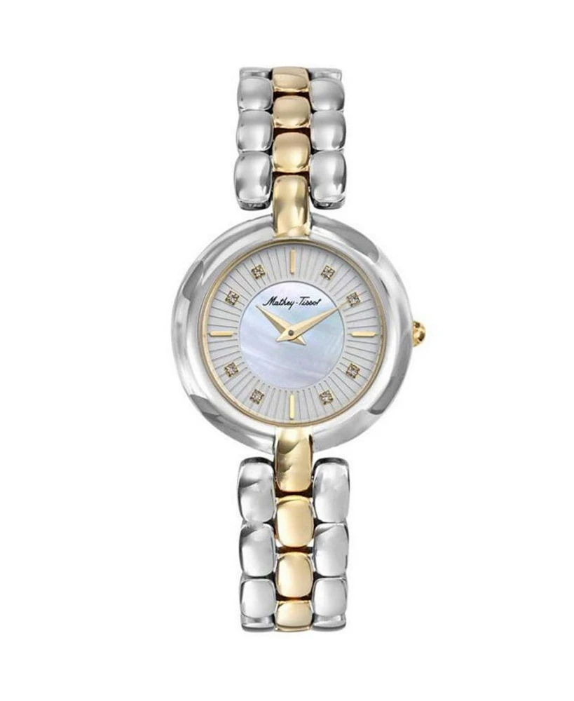 Mathey Tissot Women's Farah Mother of Pearl Dial Watch - D956BYI