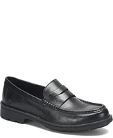Born Men's Langley Leather Slip On Penny Loafers