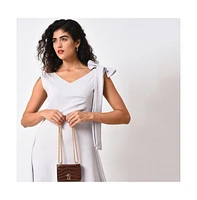 Women's Brown Beauty Cross Body Bag