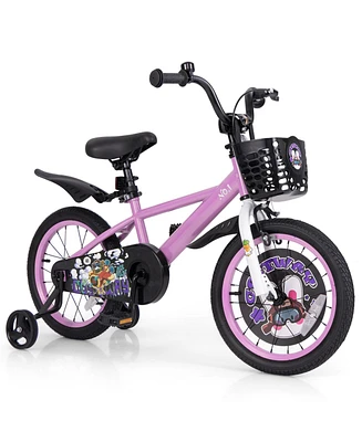 16 Inch Kids Bike for 4-8 Years Old Sport Bicycle with Adjustable Handlebar and Saddle