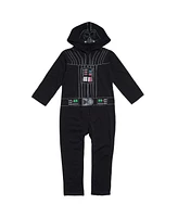 Star Wars Darth Vader Zip Up Cosplay Coverall and Cape