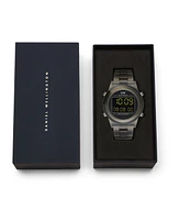 Daniel Wellington Unisex Chronograph Gray Plastic Watch, 42mm