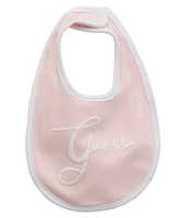 Guess Baby Girls 5-Piece Bodysuits, Shorts, Bib, and Socks Set