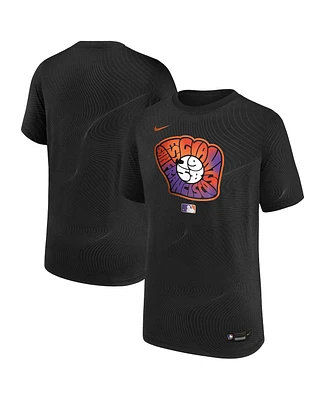 Nike Big Boys and Girls Black San Francisco Giants 2025 City Connect Legend T-Shirt