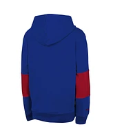 Mitchell & Ness Big Boys and Girls Navy New England Patriots Retro Fleece Pullover Hoodie