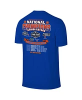 Original Retro Brand Big Boys and Girls Royal Florida Gators 2025 Ncaa Men's Basketball National Champions T-Shirt