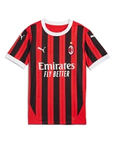 Puma Youth Christian Pulisic Red Ac Milan 2024/25 Home Replica Player Jersey