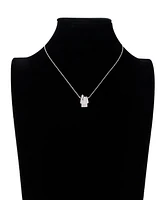 Unwritten Peanuts Crystal Snoopy Doghouse Earring and Necklace Set