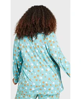 Avenue Plus Button Through Sleep Top