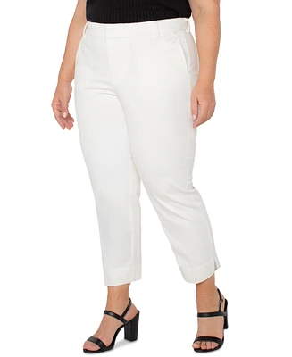 Liverpool Los Angeles Trendy Plus Kelsey Cropped Twill Pants