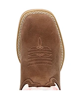 Durango Boys Lil' Rebel Pro Trail Brown and White Western Boot
