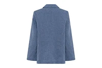 Olsen Women's Classic Cotton Linen Blazer