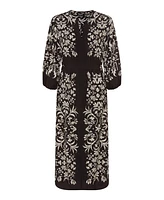 Olsen Women's Ornamental Print Dress