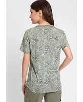 Olsen Women's Neo Animal Print T-Shirt